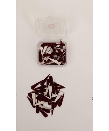 Kalpana Women's Maroon Bindi Slim Tilak Stickers | Pack of 12 | 3 Size | International Shipping - Buy Online on GoSupps.com