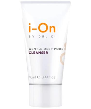 i-On Discovery & Travel Size Gentle Deep Pore Cleanser - Effectively Cleanses Preps Skin for Maximum Skincare Benefits | Removes Makeup & Impurities | Eco-Friendly Paraben & Cruelty Free (10 ml)