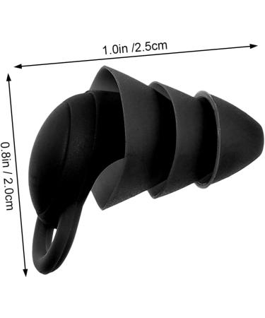 FRCOLOR Anti Noise Cancelling Ear Muffs - Perfect for Sleeping Work Swimming & Travel - Mute & Comfortable Black Earbuds - Buy Online on GoSupps.com