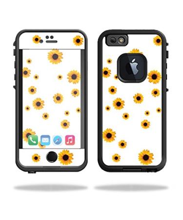MightySkins Skin Compatible with Lifeproof iPhone 6 fre wrap Cover Sticker Skins Sunflower Shower