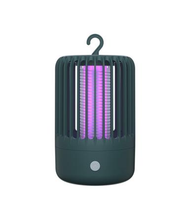SEFAX Mosquito Lamp Portable Indoor Mosquito Killer Camping Mosquito Killer Electric Shock Mosquito Killer Home Quiet Physical Mosquito Control (Color : Green)