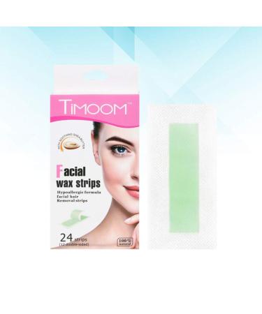 Uonlytech Facial Wax Strip Kit - Eyebrow & Lip Hair Removal Wax Strips for At-Home Use | Smooth Skin Solution - Buy Online on GoSupps.com