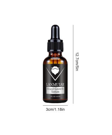 Best Bart Growth Oil for Men | Hair & Beard Growth Essence | Mustache & Face Hair Care - Aibyks 1 fl oz - Buy Online on GoSupps.com