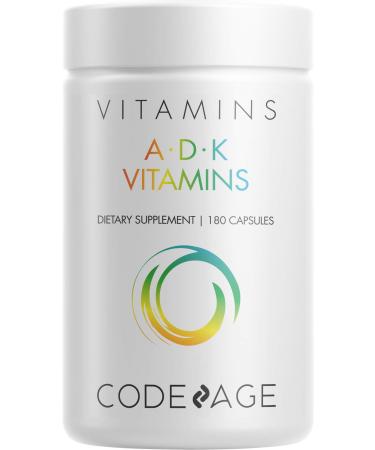 CodeAge Vitamins A.D.K Vitamins 180 Capsules