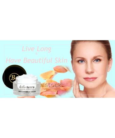 Bellaterra Cosmetics Anti-Wrinkle Face Cream 1.69 fl oz Hydrating Daily Moisturizer with Botanical Extracts Retinol Collagen and Hyaluronic Acid Vegan & Paraben-Free Skincare for Women - Buy Online on GoSupps.com