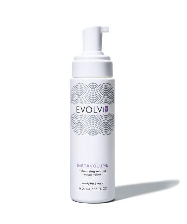 EVOLVh - Natural InstaVolume Volumizing Mousse | Vegan, Non-Toxic, Clean Hair Care (8.5 fl oz | 250 mL)
