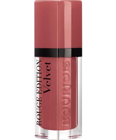 Bourjois Paris Rouge Edition Velvet Lipstick 7.7ml 04 Peach Club 1 Count