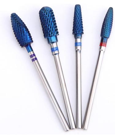 POPETPOP Pedicure Tool Remove Dead Skin Blue Nail Drill Bit Nail Accessories Manicure Drill Tip Fingernail Polishing Tools Nail Art Accessories Nail File Drill Bit Tools Tungsten Steel Gel medium As Shown - Buy Online on GoSupps.com