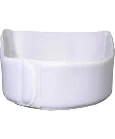Body Sport Rib Support Belt Female X-Large 6" Wide White Latex Free