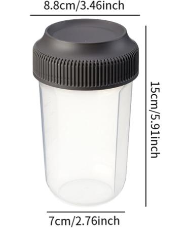 Oshhni Bouteille de m lange de prot ines bouteille d'eau pour m langes de prot ines avec balance tanche pour les voyages les sports de plein air avant - Buy Online on GoSupps.com