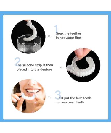 Frenzify Cosmetic Veneers - DIY Dentures for Upper & Lower Teeth Whitening & Repair Solutions - Buy Online on GoSupps.com