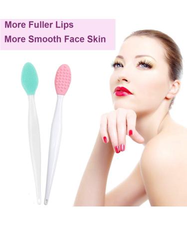 Silicone Lip Brush Set - Exfoliating & Applicator Tools (4pcs) - Buy Online on GoSupps.com