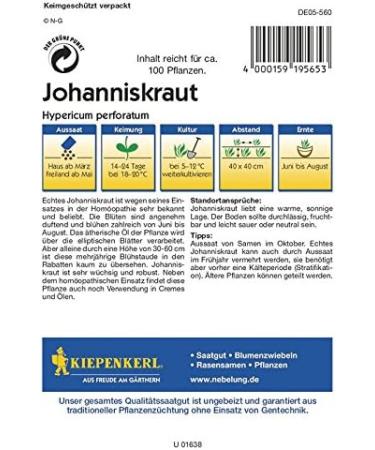 Buy St. John's Wort (Hypericum Perforatum) - Premium Quality International Shipping Available - Buy Online on GoSupps.com