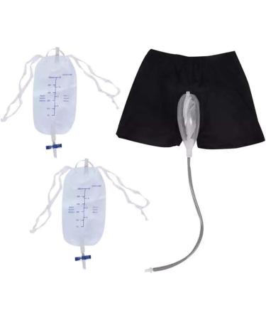 Urine Bags Urine Collectors Wearable Urine Bag Incontinence Pants for Men Portable Leak Proof Urine Funnel Urine System Holder Bag Urinary Drainage Stabilizatio Device (Size : Small (52-76cm)) - Buy Online on GoSupps.com