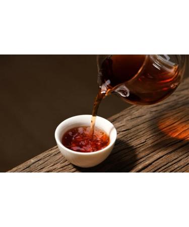 Montagne profonde Th Puerh M r LaoTongZhi Haiwan Shen Shan Lao Shu Puer 500g - Buy Online on GoSupps.com