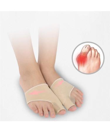 Bunion Foot Sleeve with Gel Pad for Hallux Valgus Pain Relief - Day and Night Support - Buy Online on GoSupps.com