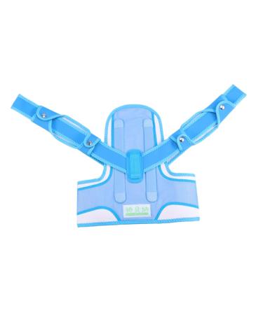 FRCOLOR Posture Brace Posture Straightener Strap Posture Fixer Clavicle Brace Braces Orthotics Posture Support S Blue