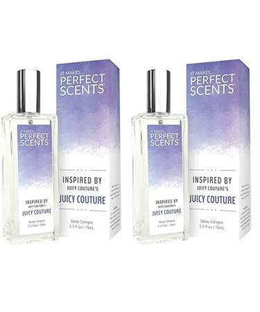 Perfect Scents Fragrances | Juicy Couture | Women s Eau de Toilette | Vegan Paraben Free | Never Tested on Animals | 2.5 Fluid Ounces (Pack of 2)