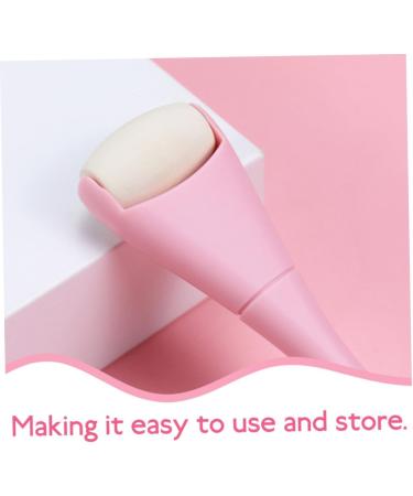 Mikinona Oil Removal Roller Volcanic Roller for Face Oil Control Facial Massager Volcano Stone Roller Volcanic Stone Massage Stick Skin Care Tool Face Care Roller Facial Oil Absorbing Stick 10.30X2.70X1.50CM Pink - Buy Online on GoSupps.com