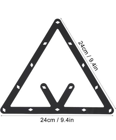 Zetiling 6PCS Magic Rack Billiards Sheet - Pool Table Triangle Ball Holder for 8, 9, and 10 Ball Rack - Cue Accessories - Buy Online on GoSupps.com