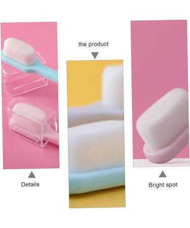 Minkissy Soft Toothbrush Set for Pregnant Women - 4 Microhaar Oral Care Tools for Postpartum Mouth Cleaning - Buy Online on GoSupps.com