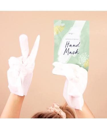 SpaLife Intensive Repair Hand Masks with Cica, Argan Oil & Shea Butter - 8 Pack for Dry & Cracked Hands - Buy Online on GoSupps.com