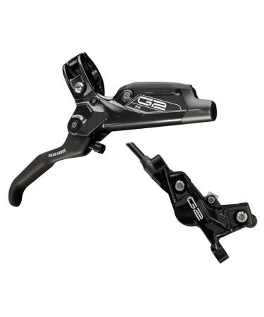SRAM G2 RS Disc Brake and Lever - Front, Hydraulic, Post Mount, Black, A1