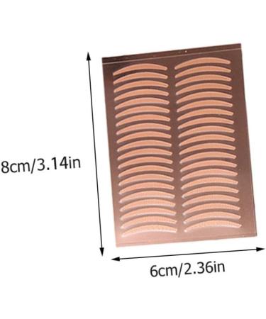 minkissy 25 Sheets Double Eyelid Sticker Sticky Eyelid Strip Makeup Gadgets Eyelid Lift Tapes Instant Eyelid Lifter Adhesive Invisible Eyelid Tapes Medical Tape Woman Big Eyes Accessories - Buy Online on GoSupps.com