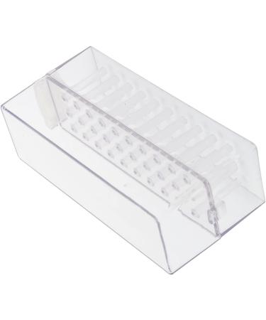Nail Drill Bits Holder 30 Holes Nail Drill Bits Storage Container Box Nails Drill Bits Display Organizer Manicure Tools for Home Use Nail Salon - Buy Online on GoSupps.com