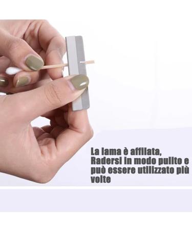 100 Parts Set Women's Eyebrow Blade Trimmer - Disposable Razor & Facial Hair Remover - Buy Online on GoSupps.com