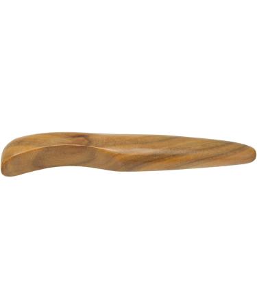 Verdant Touch Gua Sha Stick - Small Wooden Body Massage Tool for Stress Relief & Muscle Relaxation | International Shipping - Buy Online on GoSupps.com
