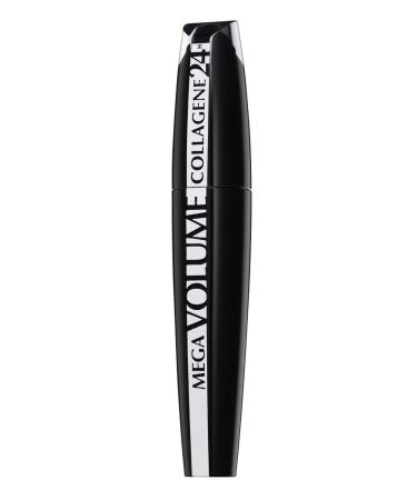 2 x L'Oreal Paris Mega Volume Collagene 24HR 9ml Mascara - Extra Black