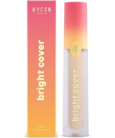  WYCON cosmetics WYCON cosmetics BRIGHT COVER LIQUID CONCEALER Natural Finish Liquid Concealer - 09 MEDIUM NEUTRAL - Buy Online on GoSupps.com