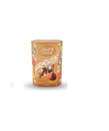 Lindt Lindt Lindor Box Assortito Milk Chocolates/White/Dark Chocolate 200g