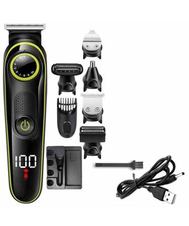 Hair Clippers Beard Trimmer for Men All in One Hair Trimmer for Men Adjustable Beard Trimmer Shaver Electric Body Groomer Nose Ear Grooming