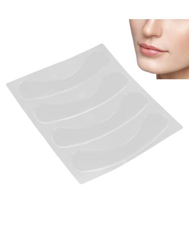 Buy 4-Part Silicone Lip Anti-Fold Plaster - Reusable Transparent Skin Smoothing Solution for Lip & Smile Folds | Overnight Fine Line Treatment - Buy Online on GoSupps.com