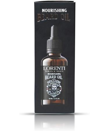 LORENTI Tokyo & Seoul Argan Beard Oil Huile de barbe pour homme 50 ml | Soin quotidien de 3 jours la barbe compl te | Brillance extra - Buy Online on GoSupps.com