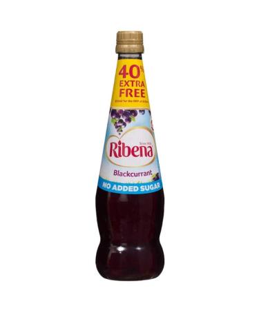 Ribena Concentr Cassis sans sucre ajout 850 ml
