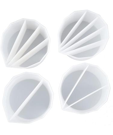 Cotsdan 4 Silicone Split Cup for Acrylic Paint Resin Pouring - Reusable DIY Jewelry Making Tool - Buy Online on GoSupps.com