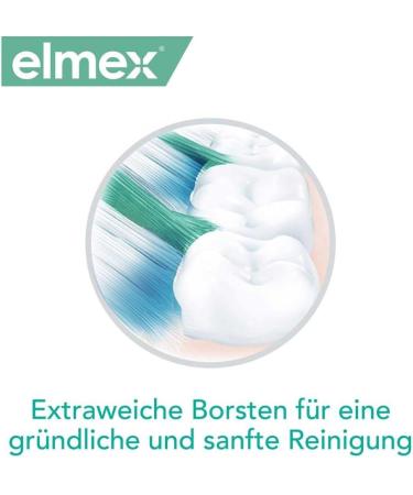 Elmex Sensitive Professional Toothbrush Double Pack - 2 pcs | Optimal Care for Sensitive Teeth | International Shipping Available - Buy Online on GoSupps.com