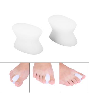 Silicone Toe Separators for Women - 1 Pair | Hammer Toe Corrector & Protector for Alignment & Pain Relief - Buy Online on GoSupps.com
