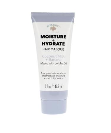Moisture + Hydrate Hair Masque Coconut Milk + Banana Infused with Jojoba Oil (2 EA 5 oz)