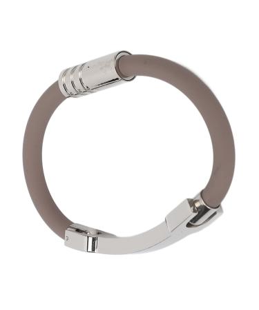 Static Resistant Balance Bracelet Negative Ion Bracelet Waterproof Power Energy Balance Bands (Coffee Color)