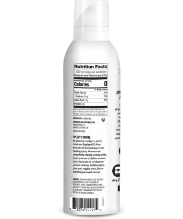 Chosen foods Pure Avocado Oil Spray 383ml | Expeller Pressed Naturally Refined | Cooking Oil (Pack of 1) - Buy Online on GoSupps.com