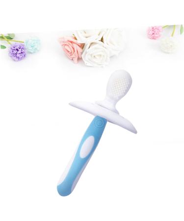 Buy Beaupretty Silicone Children's Toothbrush for Toddlers | Baby Training Brush Set - 1 Piece Blue | Soft Bristles for Gentle Oral Care - Buy Online on GoSupps.com