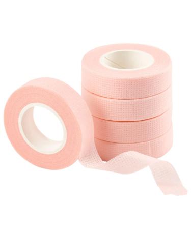Lunamoon 6 rolls eyelash tape eyelash extension tape eyelash tape isolations micropore lash tape eyelash band for eyelash extensions (pink) - Buy Online on GoSupps.com