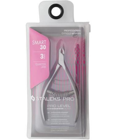 Professional Spring Cuticle Nippers 1/4 Jaw 0.12 Inch (3 mm) STALEKS Pro Smart NS-30-3 - Buy Online on GoSupps.com