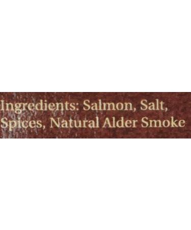 Alaska Smokehouse Smoked Salmon Fillet in Black Box with Crimson Wrap - 2oz (Pack of 1) - Buy Online on GoSupps.com