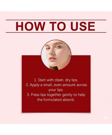  HNYXEQJL Moisturizing lip gloss for fuller lips hydrating serum for plump lipstick nourishing and nourishing lipstick reduces fine lines daily lip care (6 - Buy Online on GoSupps.com