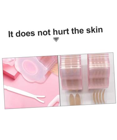 Angoily Double Eyelid Sticker Set for Hooded Eyes | Traceless Adhesive Tape | Perfect for Sunglasses & Nail Polish | Pink Eyelid Stickers for Women - Buy Online on GoSupps.com